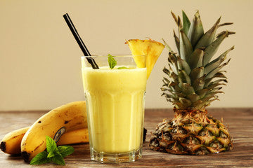 Banana - Pineapple Protein Shake