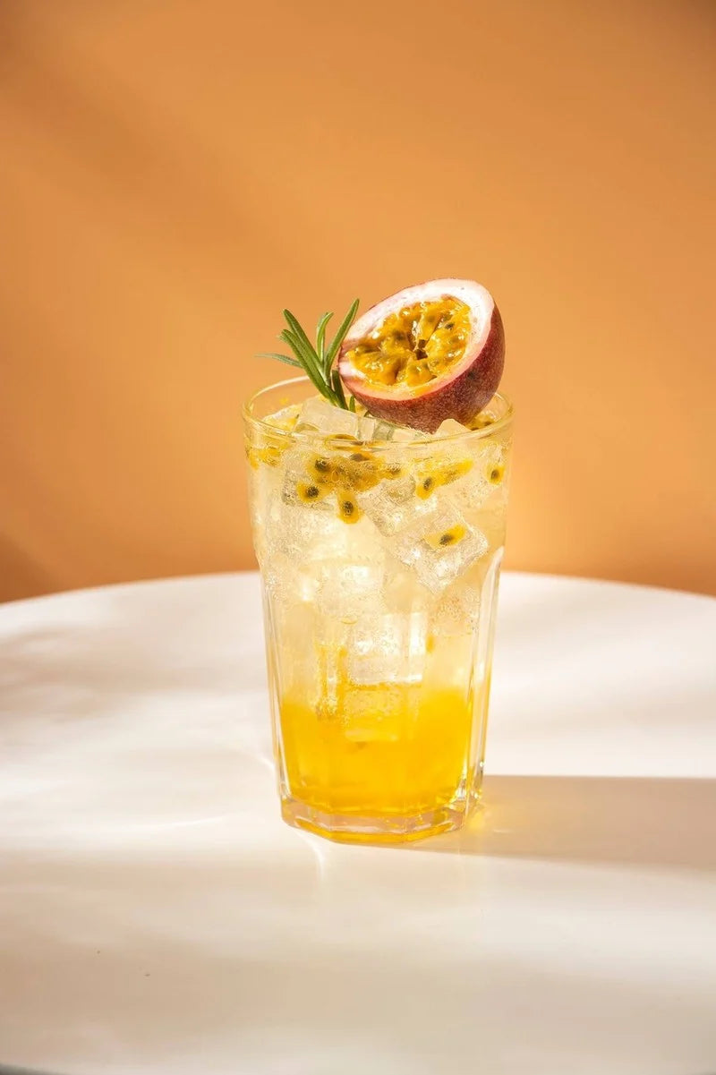 Passion Fruit Italian Soda
