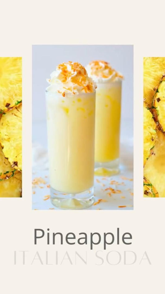 Pineapple Italian Soda