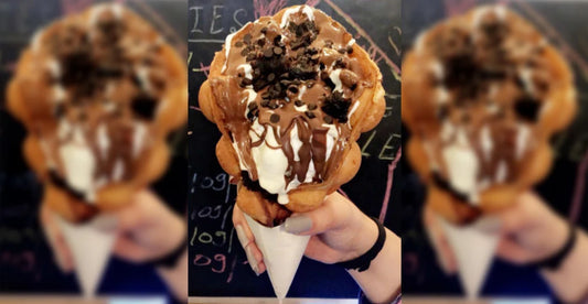 Brownie Overload Bubble Waffle