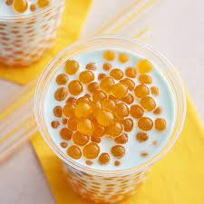 Peach Popping Boba