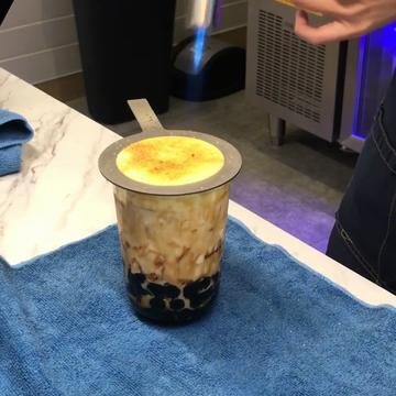 Crème Brulee Bubble Tea